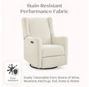 Mercer Electronic Power Recliner and Swivel Glider with USB Port - Shell