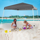 10x10 Slant-leg, Foldable Pop-up Canopy