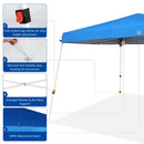 10x10 Slant-leg, Foldable Pop-up Canopy