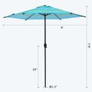 Lyon | 9ft Market Umbrella