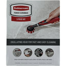 Battery Operated Power Scrubber - 5 Piece Kit