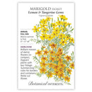 Marigold, Botanical Interests Lemon & Tangerine Gems Signet Seeds (Heirloom)
