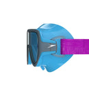 Kids' Swim Mask with Fabric Strap - Blue/Purple