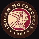 Indian Logo Round 1901 Metal Sign