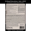 Old Masters Satin Clear Oil-Based Polyurethane Spray 12 oz, Pack of 6