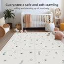 Baby Foam Play Mat - 72x48 Crawling Mat with Interlocking Floor Tiles