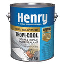 Henry Tropi-Cool 885 White Silicone Sealant 1 gal, Pack of 4