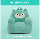 Cozee Buddy Chair - Owl/Teal