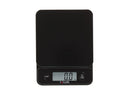 Digital Kitchen Glass Top 11lb Food Scale Black