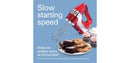 5-Speed Hand Mixer - Red
