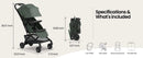 Velo Lightweight Stroller - Forest