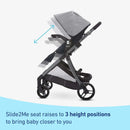 Modes Closer Travel System with SnugRide 35 Lite LX Infant Car Seat - Nash