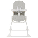 Dream On Me Snack & Stow High Chair, Koala Gray