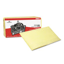 Georgia-Pacific Brawny Industrial Dusting Cloths, Quarterfold, 24X24, Yellow, 50/Pk, 4/Ct - GPC29624