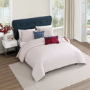 Bebejan Zinnia 5 Piece Reversible Comforter Set - Queen