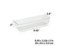 4PC Drawer Organizers - Storage Bins for Makeup, Kitchen & Office