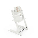 Tripp Trapp High Chair 2 with Adjustable Baby Set - White