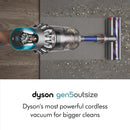 Cordless Vacuum Cleaner - Nickel/Blue