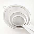 3-Piece Stainless Steel Mesh Strainer Set - Silver