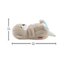 Soothe 'n Snuggle Otter Plush Baby Toy, Sound Machine with Breathing Motion
