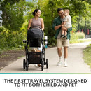 Pivot Troop Companion Double Modular Travel System - Bluestone Gray