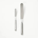 2pk Stainless Steel Icing Spatula Set