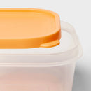16pc Plastic Food Storage Container Set - Yellow/Green