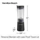 Hamilton Beach Personal Blender With Leak-Proof Travel Lid