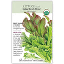 Botanical Interests, Lettuce Leaf, Salad Bowl Blend Organic