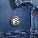 Pictureline Logo Pin - Gray