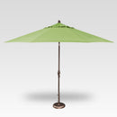 Treasure Garden 11 ft. Auto Tilt Market Umbrella, Bronze Finish, Kiwi Color Fabric