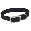 Coastal Pet, Black Nylon Single-Ply Dog Collar, 1"
