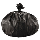 Boardwalk Low Density Repro Can Liners, 56 Gal, 1.6 Mil, 43" X 47", Black, 100/Carton - BWK522