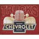 Chevy Trucks 40s Metal Sign