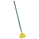 Rubbermaid Invader Side-Gate Wet-Mop Handle, 60", Green, Fiberglass - RCPH146GRE