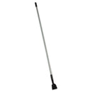 Rubbermaid Snap-On Fiberglass Dust Mop Handle, 60", Gray/Black - RCPM146