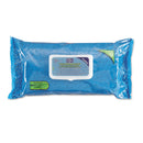 Sani Professional Hygea Adult Wash Cloths, 9 1/2 X 11 1/2, White, 60 Wipes/Tub, 6 Tubs/Carton - NICJ14143
