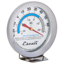 Refrigerator & Freezer Thermometer - Stainless Steel