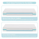 Dual-Sided Memory Foam Crib Mattress - Standard Size