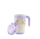 14oz Coldee Vacuum Insulated Stainless Steel Straw Mermaid Tumbler