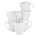 8oz Porcelain Coffee & Tea Cups Set - Service for 6