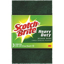 Scotch-Brite Heavy Duty Scouring Pad For All Purpose 6 in. L 3 pk, Pack of 10
