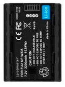 ProMaster 3408 Battery & Charger Kit for Fujifilm NP-W235