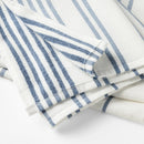 5pc Kitchen Towels Blue - ™: Cotton Terry, Stripe Pattern