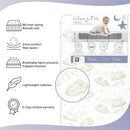 Twilight 5" 80 Coil 2-In-1 Crib & Toddler Innerspring Mattress