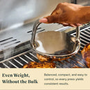 6" Grill Press - Gray