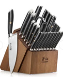Olympus Series German Steel Forged 23-piece Knife Block Set