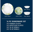 Corelle 16pc Beverly Dinnerware Set