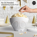 Microwave Popcorn Popper - White