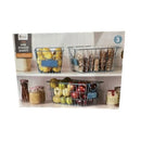 Wire Storage Baskets Set of 3